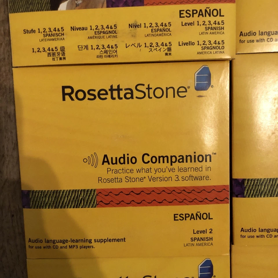 Rosetta Stone Spanish Latin America Version 3 Level 1-5 Near Complete Program - Image 4 of 4