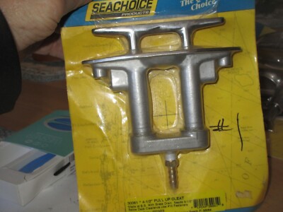 1 Seachoice 30061 4 1/2'' Pull Up Cleat new old stock #1