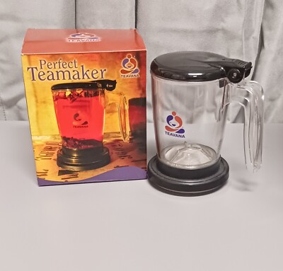 TEAVANA Perfectea Maker 16 Oz Perfect Loose Leaf Hot Tea Maker Brewer in Box