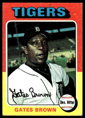 1975 Topps Gates Brown #371 - Picture 1 of 2