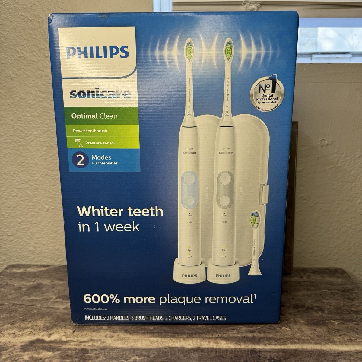 Philips Sonicare Optimal Clean Rechargeable Toothbrush Philips Sonicare Optimal Clean Rechargeable Toothbrush