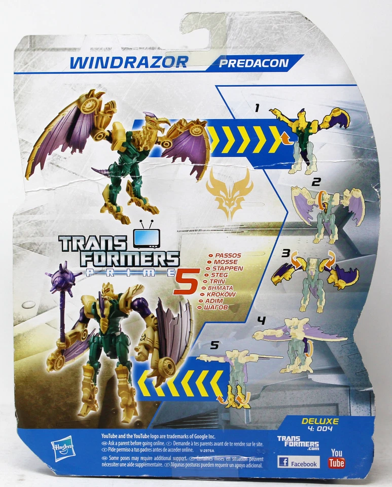 Transformers - Prime - Beast Hunters - Predacon Windrazor - Deluxe - v2 - Bild 2 von 4