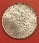 1898 P Morgan Silver Dollar, Gem Uncirculated.