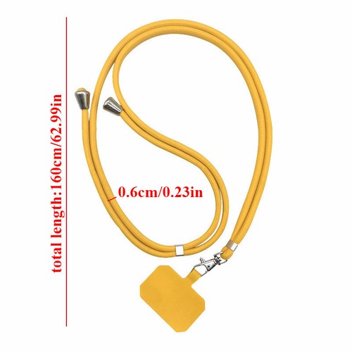 Universal Crossbody Nylon Patch Phone Lanyards Neck Strap Lanyard Hang Rope 1PC◇ - Photo 12 sur 19
