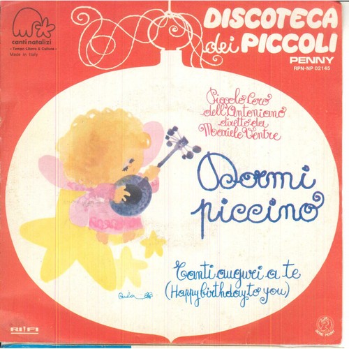 Piccolo Coro Dell'Antoniano Mariele Ventre ‎Vinile 45 giri Dormi Piccino - Penny - Bild 1 von 2