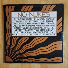 No Nukes Benefit Concert Vinyl 3xLP Record VG  With Inserts CSN Springsteen