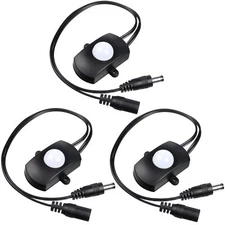 6 Pieces DC 5V-24V 5A PIR Motion Activated Sensor Light Switch Occupancy Moti...