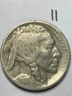 1913-D type 2 BUFFALO NICKEL, "VERY GOOD" condition, #11  RARE KEY DATE
