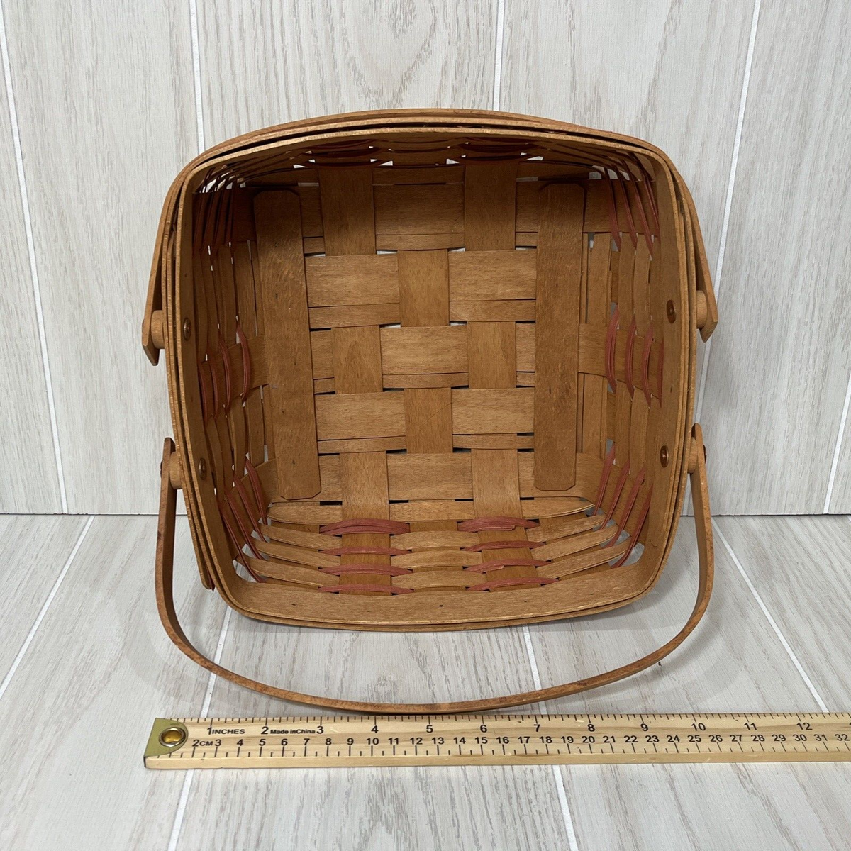 ロンガバーガー Longaberger large desktopbasket Baskets Large