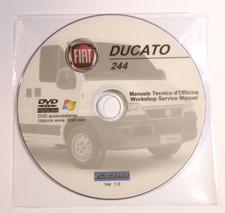 DVD MANUALE OFFICINA FIAT DUCATO 244 2.0 16V.-2.0 JTD 8V-2.3 JTD 16V-2.8 JTD 8V*