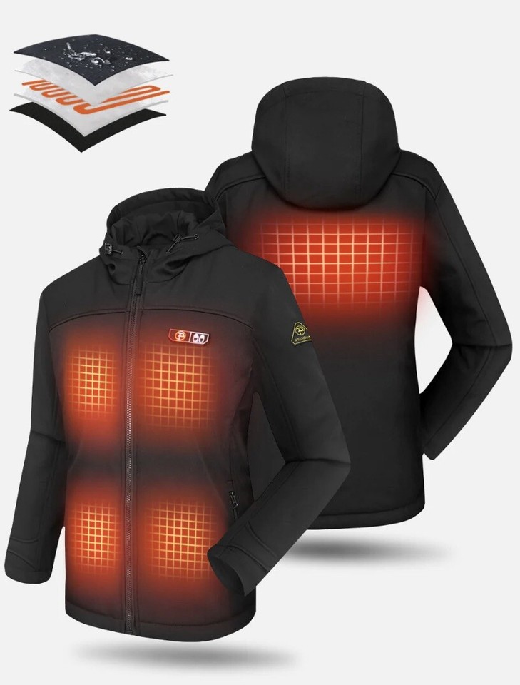 Ptahdus Women's Heated Jacket With Battery Pack. Size S eBay