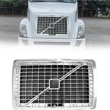 Front Grille Chrome Fits 2004-2017 Volvo Vnl Semi Truck Wo Bug Screen W Logo