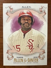 2021 Topps Allen Ginter Baseball DICK ALLEN #307 HOF White Sox