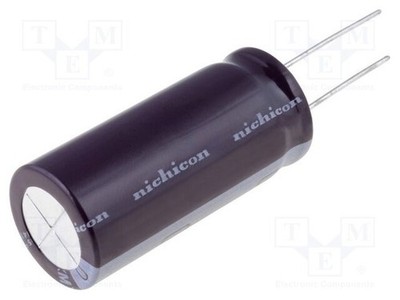 Kondensator: elektrolytisch 63VDC 47uF THT low ESR Ø8x11,5mm