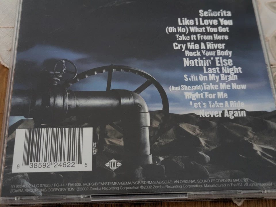 Justin Timberlake Justified 2002 Contemporary R & B Jive Senorita/Like I love yo - Bild 4 von 4