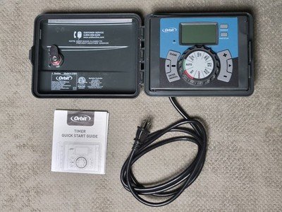 Orbit 27894 Easy-Set Logic 4-Station Sprinkler Timer Controller Indoor/Outdoor 