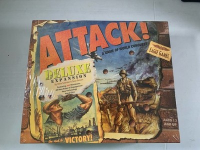 ATTACK! Deluxe Expansion Game of World Conquer Eagle Games (Board Game)