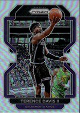 2021-22 Panini Prizm Terence Davis II #139 Silver Sacramento Kings 24P
