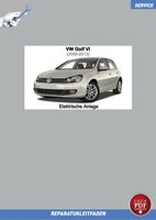 PDF VW Golf 6 (08-12) Reparaturanleitung Elektrische Anlage