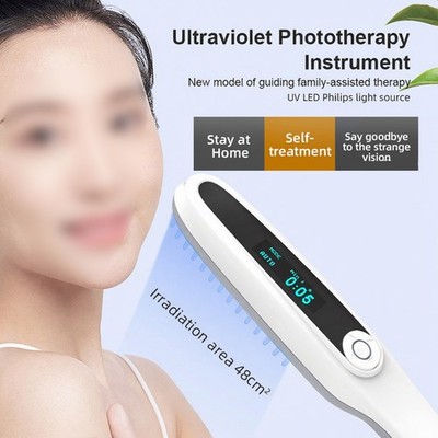 311nm UVB Phototherapy Lamp Narrowband   Handheld UVB Light Device Bulb