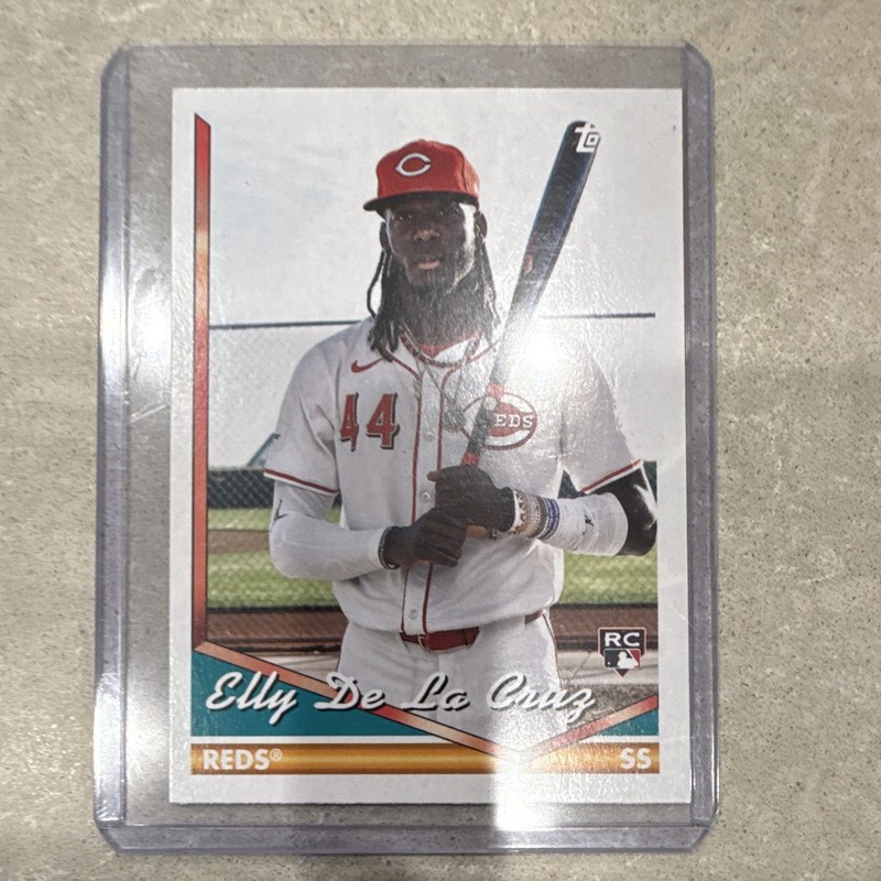 Topps Elly De La Cruz Rookie Card #500 Cincinnati Reds MLB Baseball