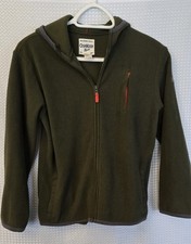 OshKosh B'gosh Kids Olive Green Full Zip Hoodie Size 10