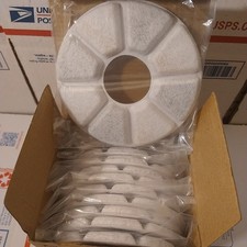 14 pcs Cat Dog Water Fountain Filters Replacement Pet Dispenser Round Filter