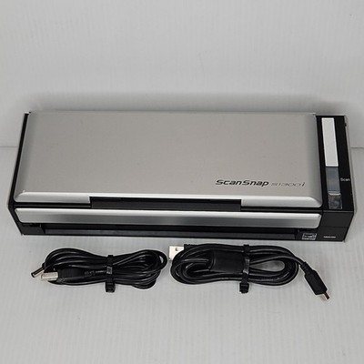 Fujitsu ScanSnap S1300i Color Image Document Scanner -w/ Cords