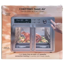 Chefman Toast-Air 10-in-1 French Door Air Fryer & Oven Combo, 26-Qt. Capacity