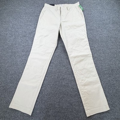 GAP GapFlex Essential Khaki Slim Pants 31x32 Beige Stretch NWT