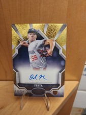 David Festa 2025 Topps Tier One Break Out Auto 001/249 Twins
