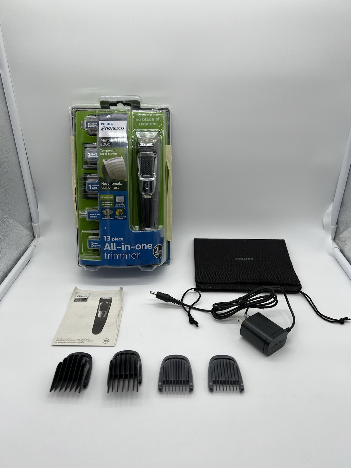 Philips Norelco Multigroom Trimmer, Series 3000, MG3750 ( R4(7)