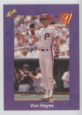 1991 Classic Von Hayes #25 0au4