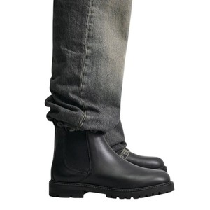Zara Black Leather Chelsea Boots Chunky Lug Sole Men US Size 8 EUR 41 NWT CHUNKY CHELSEA BOOTS - Black | ZARA United States main image 4