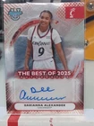 DARIANNA ALEAXNDER 2025-26 BOWMAN BEST U BEST OF 2025 AUTO BA-DX CINN NRMT+