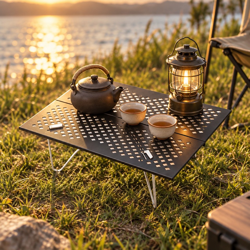 Quick Fold Table Camping Table Quick Setup Portable Folding Outdoor Table Lightweight ...