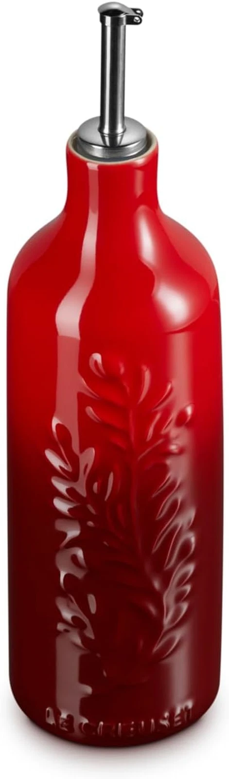 Stoneware Olive Branch Collection Oil Cruet, 20 Oz., Cerise
Opens in a new window or tab