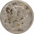 1926-S Mercury Silver Dime VF Uncertified #230