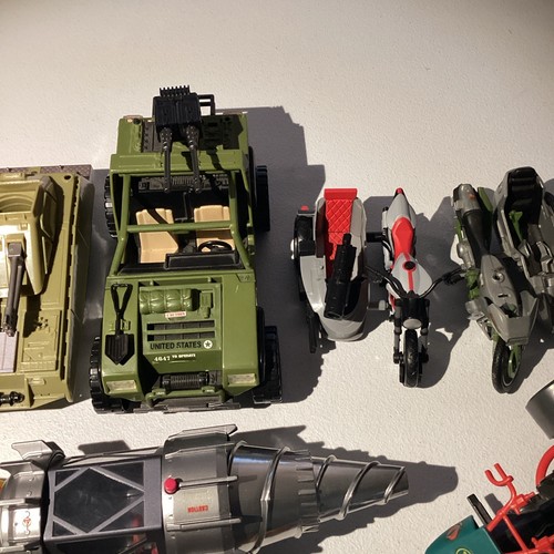 G.I. Joe MISC. VEHICLES LOT- x14 accessory vehicles incomplete CM43026 - Picture 4 of 12