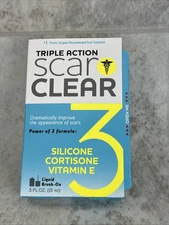 Scar Clear Triple Action Scar Treatment Liquid Brush On New EXP 09/2028