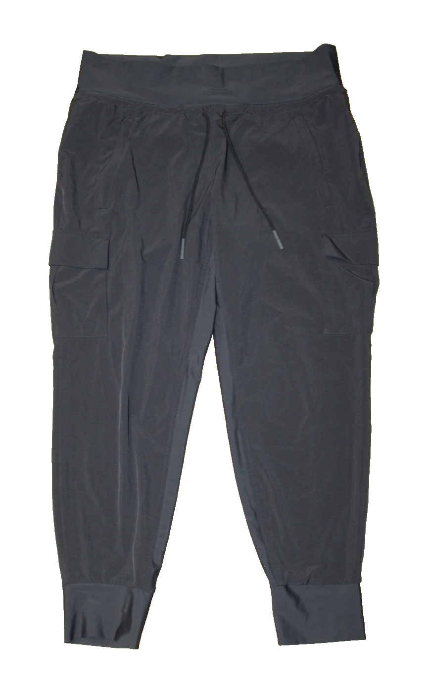 Athleta Sutton Dark Gray Pull On Drawstring Cargo… - image 2