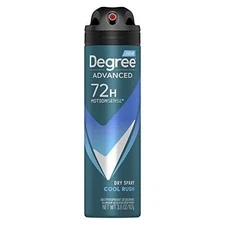 Degree Men Antiperspirant Deodorant Dry Spray Cool Rush Deodorant for Men...