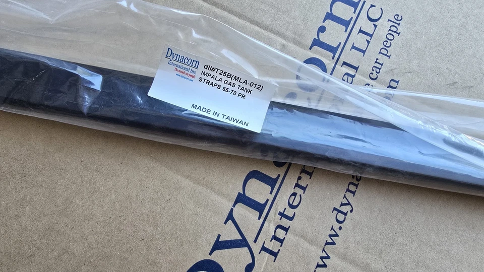 Chevrolet Impala 1967 par de correas para tanque de gasolina Foto 2 de 4