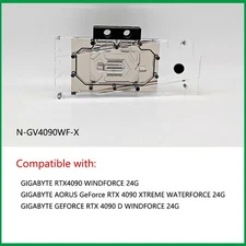 Granzon GPU Water Block Use For GIGABYTE RTX4090 WINDFORCE 24G