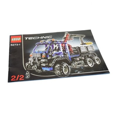 1x Lego Technic Instruction Booklet 2/2 Model Truck with Lifting Function 8273