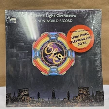 Original 1976 Electric Light Orchestra "A New World Record" LP - NM 