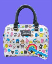 RARE NWT Loungefly Loves Hello Kitty Sanrio AOP Character Leather Crossbody Bag