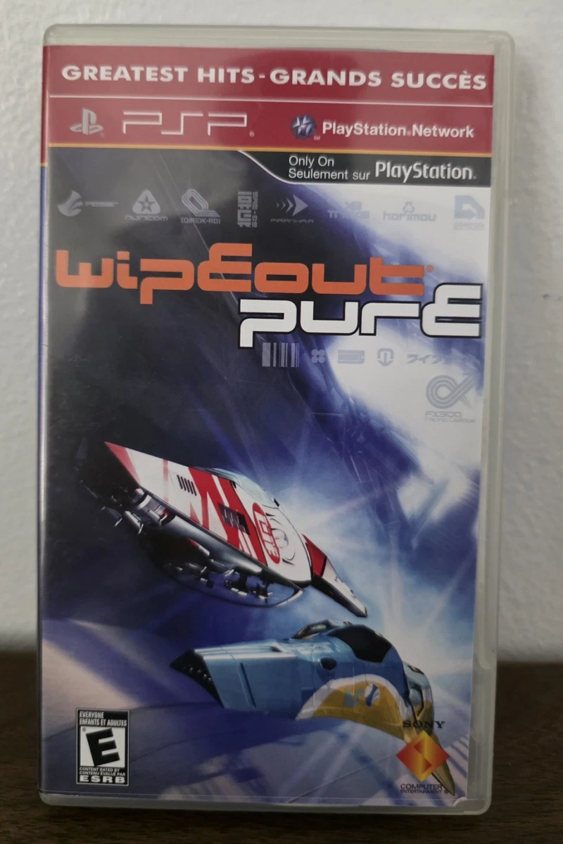 Wipeout Pure (Platinum) Complet FR - Sony PSP - Jeu De Course Futuriste - PEGI 3