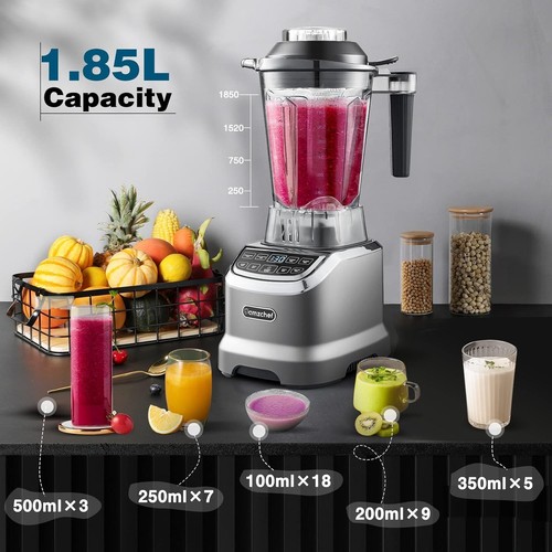 Blender Smoothie Maker with Two Ways, 1800W Blenders for Kitchen with Smart Pan - Picture 11 of 14