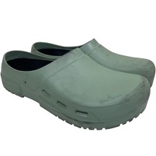 Birkenstock A640 Professional Unisex Size 40 Green Slip Resistant Clogs Nurse